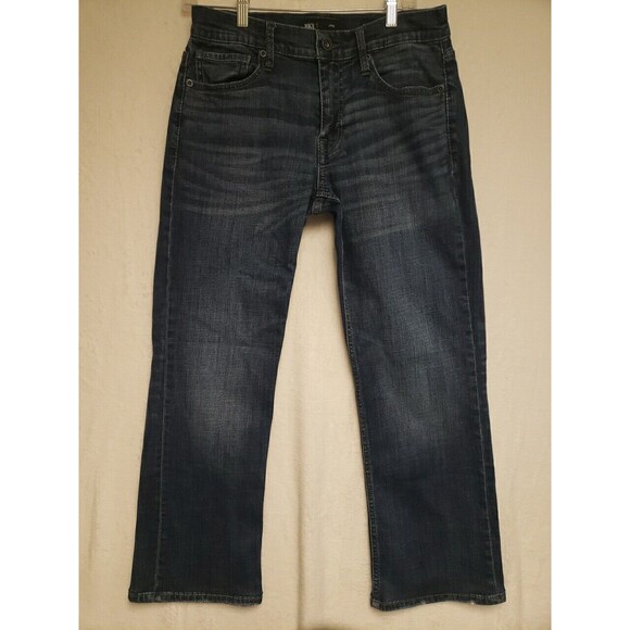 BKE Jeans Men 31x32 ( inseam is 27 not 32) Blue Bootcut Western Cowboy Work Jake - Picture 1 of 16